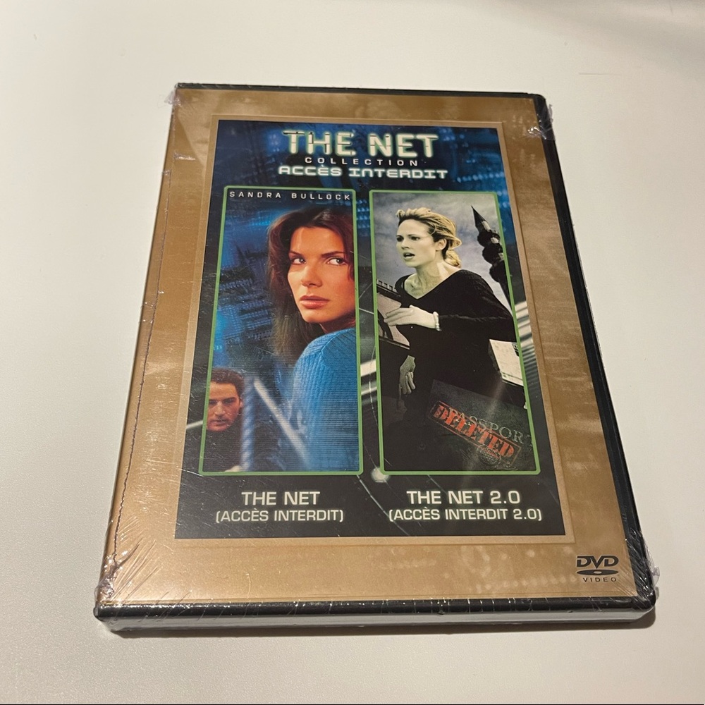 The Net 1 and 2 - DVD Set Factory Sealed New